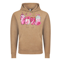 Vintage Coffee breast cancer coffee cups Vintage Hoodie - Zillion Design Studio