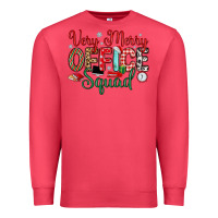 Cardinal very merry office squad Premium Sweatshirt - MaliasSmallBusiness
