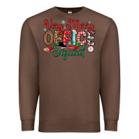 Chestnut very merry office squad Premium Sweatshirt - MaliasSmallBusiness