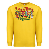 Lemon very merry office squad Premium Sweatshirt - MaliasSmallBusiness