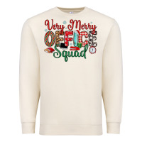 Sandshell very merry office squad Premium Sweatshirt - MaliasSmallBusiness