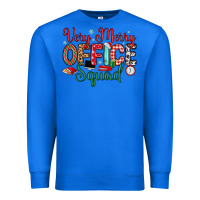 True Royal very merry office squad Premium Sweatshirt - MaliasSmallBusiness