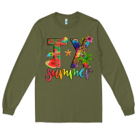 Army Green tx summer Long Sleeve Tee - Artiststas