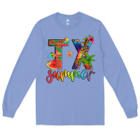 Colony Blue tx summer Long Sleeve Tee - Artiststas