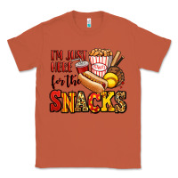 Copper i'm just here for the snacks softball Classic Tee - Jasminsmagicworld