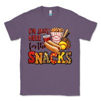 Lavender i'm just here for the snacks softball Classic Tee - Jasminsmagicworld