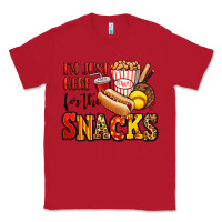 Red i'm just here for the snacks softball Classic Tee - Jasminsmagicworld