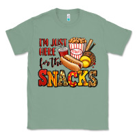Sage i'm just here for the snacks softball Classic Tee - Jasminsmagicworld