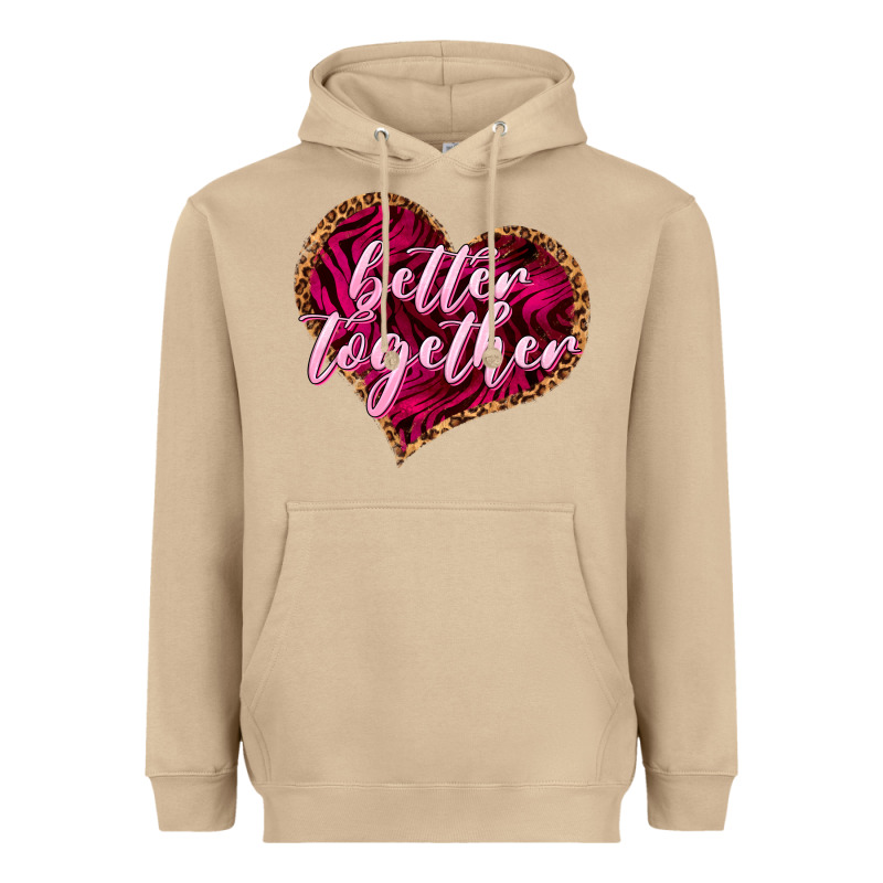 Better Together Heavyweight Hoodie by NancyCooperArtShop | Teevron