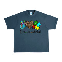 Midnight Navy accept love understand Urban Heavy Tee - CowhideDigitalArt