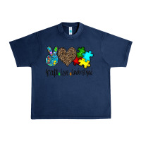 Navy accept love understand Urban Heavy Tee - CowhideDigitalArt