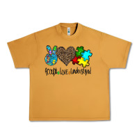 Peanut Butter accept love understand Urban Heavy Tee - CowhideDigitalArt