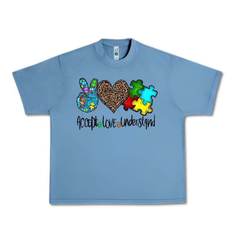 Accept Love Understand Urban Heavy Tee by CowhideDigitalArt | Teevron