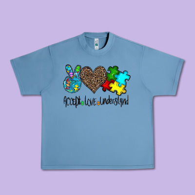 Accept Love Understand Urban Heavy Tee Designed By Cowhidedigitalart