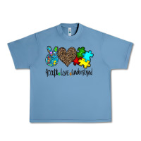 Pebble Blue accept love understand Urban Heavy Tee - CowhideDigitalArt