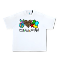 White accept love understand Urban Heavy Tee - CowhideDigitalArt