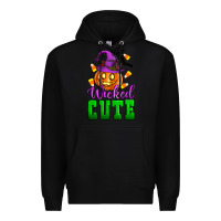 Black Wicked cute Premium Hoodie - Artiststas