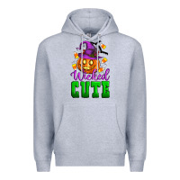 Heather Grey Wicked cute Premium Hoodie - Artiststas