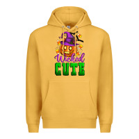 Mustard Wicked cute Premium Hoodie - Artiststas