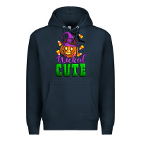 Navy Wicked cute Premium Hoodie - Artiststas