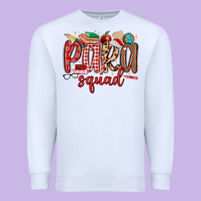 Para Squad Christmas Premium Sweatshirt Designed By Maliassmallbusiness
