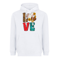 White western love baseball Heavyweight Hoodie - NancyCooperArtShop