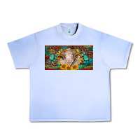 Grape Ice merino ram license plate Urban Heavy Tee - BarkalooDesign