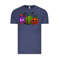 Vintage Denim boo halloween Vintage Tee - RacoonDesign