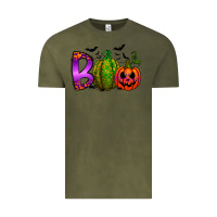Vintage Olive boo halloween Vintage Tee - RacoonDesign