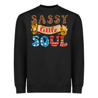 Black sassy little soul Heavyweight Sweatshirt - HRA Design Shop