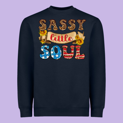 Sassy Little Soul Heavyweight Sweatshirt Designed By Hra Design Shop