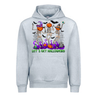Heather Grey Let's get halloweird Urban Hoodie - NancyCooperArtShop