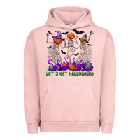 Pigment Salmon Let's get halloweird Urban Hoodie - NancyCooperArtShop