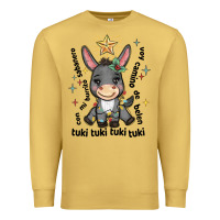 Antique Gold mi burrito sabanero mexican Premium Sweatshirt - MaliasSmallBusiness