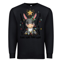 Black mi burrito sabanero mexican Premium Sweatshirt - MaliasSmallBusiness