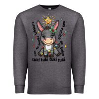 Charcoal Heather mi burrito sabanero mexican Premium Sweatshirt - MaliasSmallBusiness