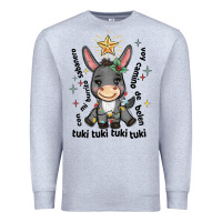 Heather Grey mi burrito sabanero mexican Premium Sweatshirt - MaliasSmallBusiness