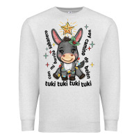 Oatmeal Heather mi burrito sabanero mexican Premium Sweatshirt - MaliasSmallBusiness