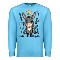 Ocean Blue mi burrito sabanero mexican Premium Sweatshirt - MaliasSmallBusiness