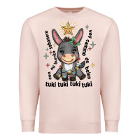 Pale Pink mi burrito sabanero mexican Premium Sweatshirt - MaliasSmallBusiness