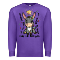 Purple mi burrito sabanero mexican Premium Sweatshirt - MaliasSmallBusiness