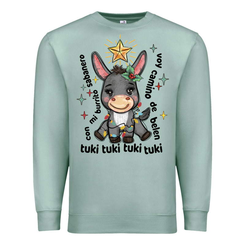 Mi Burrito Sabanero Mexican Premium Sweatshirt by MaliasSmallBusiness | Teevron