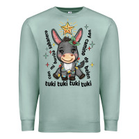 Seafoam mi burrito sabanero mexican Premium Sweatshirt - MaliasSmallBusiness
