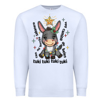 White mi burrito sabanero mexican Premium Sweatshirt - MaliasSmallBusiness