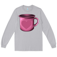 Moon Dust Valentine's Day heart mug Long Sleeve Tee - AdoDesignShop
