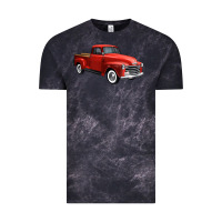 Cloud Black western red truck right 34 view 1 Vintage Tee - FaDigitalArtStudio