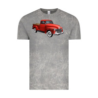 Cloud Rock western red truck right 34 view 1 Vintage Tee - FaDigitalArtStudio