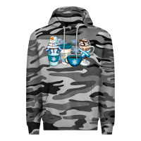 Slate Camo Winter Coffee Cups Premium Hoodie - Artiststas