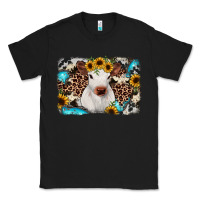 Black cowhide leopard calf Classic Tee - JahusDesignShop