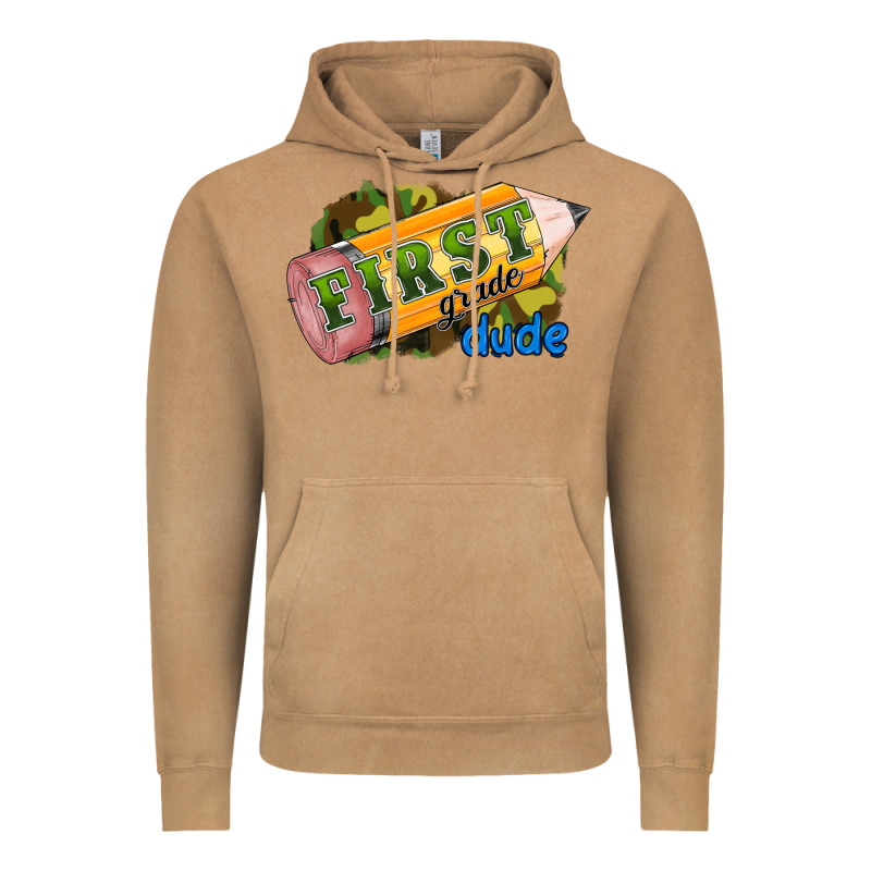 First Grade Dude Vintage Hoodie by RanaPortraitStore | Teevron